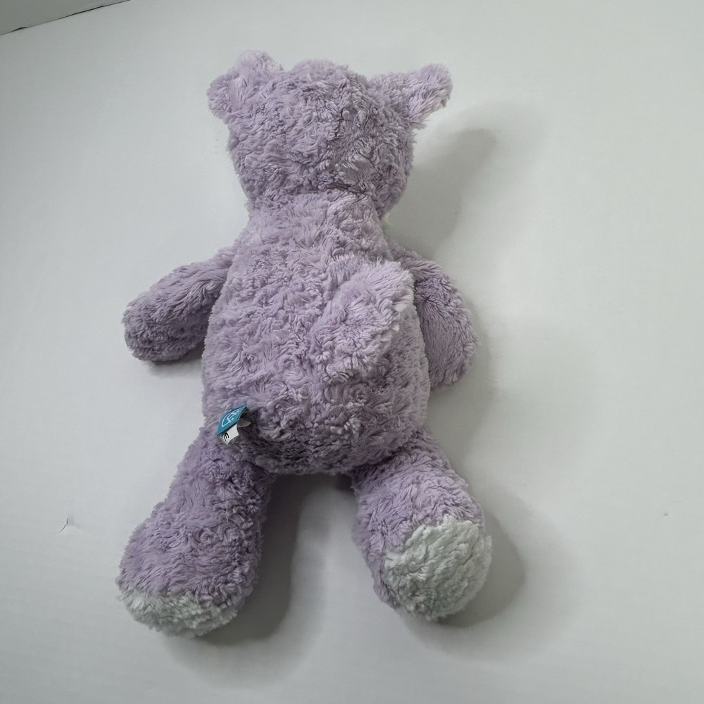 Manhattan Toy Best Friend Fritz Bulldog Plush Lavender White Dog Stuffed Animal - Picture 5 of 10